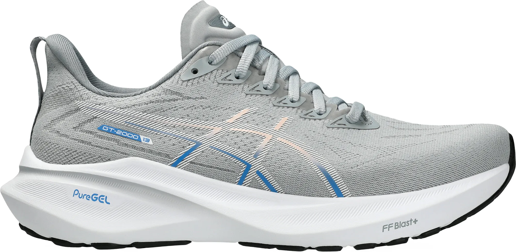 Asics GT 2000 13 Womens Running Shoes - Grey Comfort Focused Insole