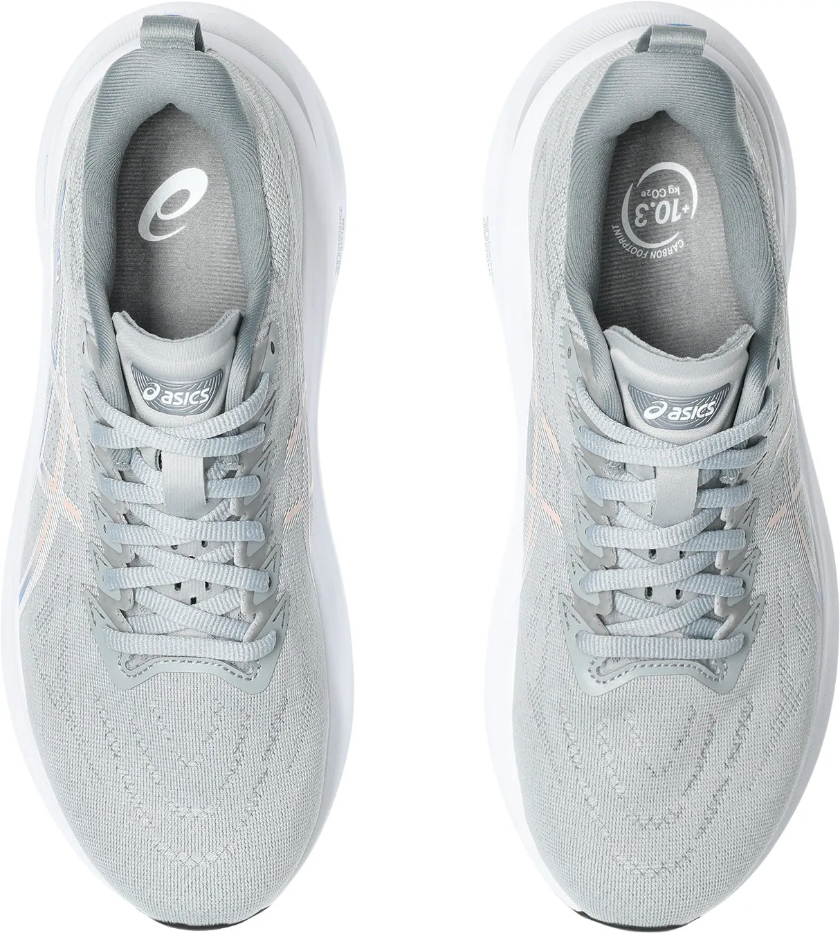 Abrasion Resistant Lacing System Asics GT 2000 13 Womens Running Shoes - Grey