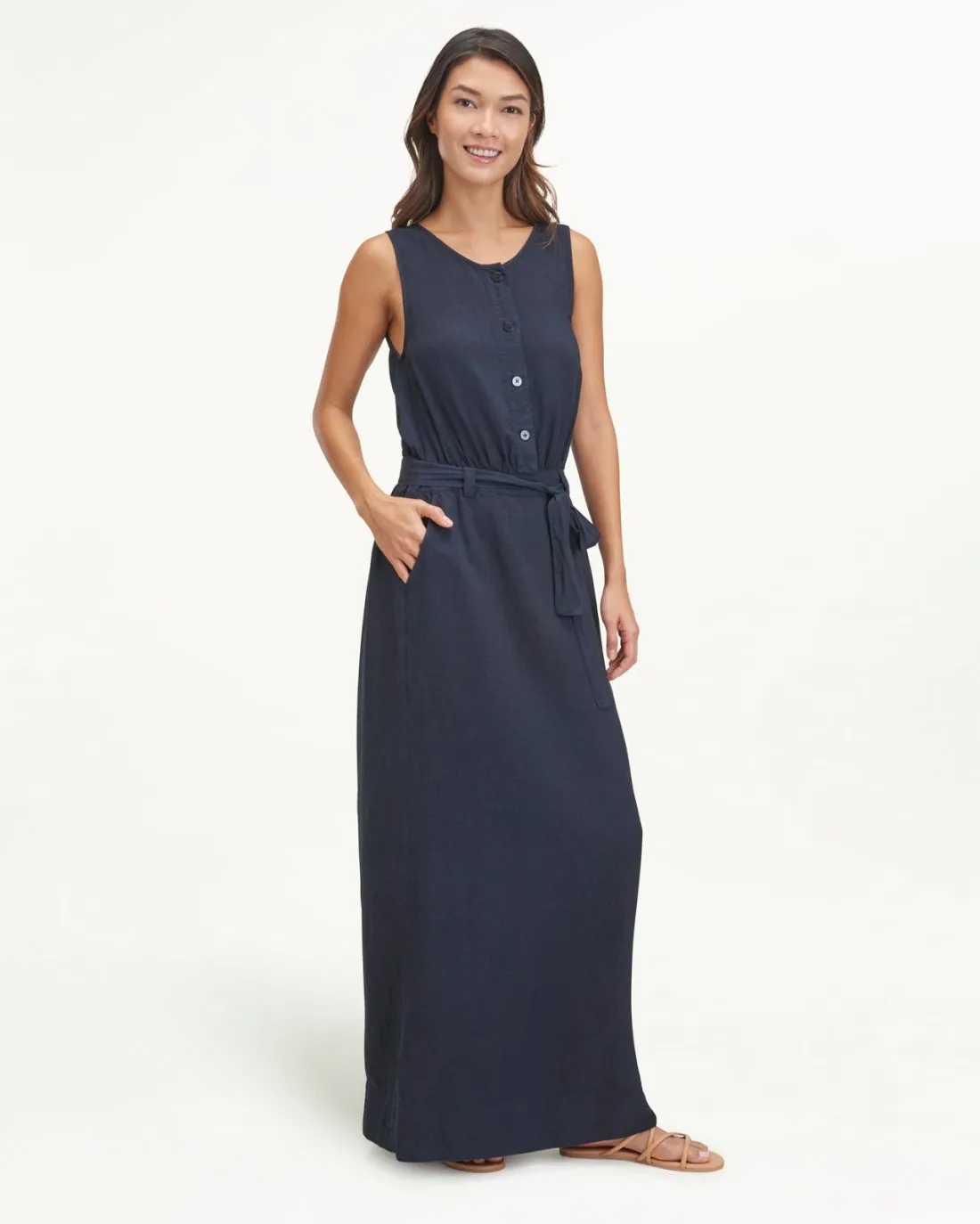 Lightweight-Layer Gail Solid Dress
