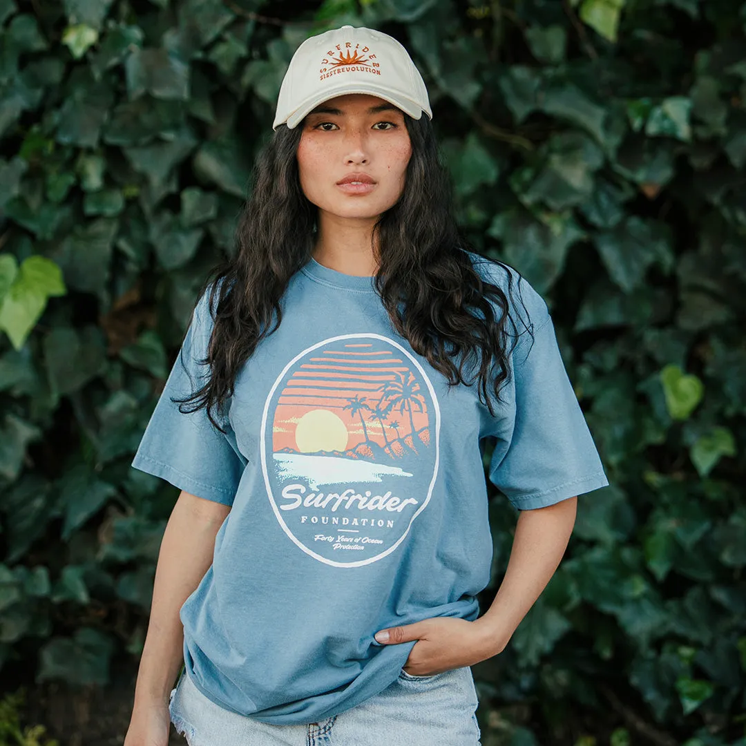 Odor Resistant Treatment Vintage Sunset Tee