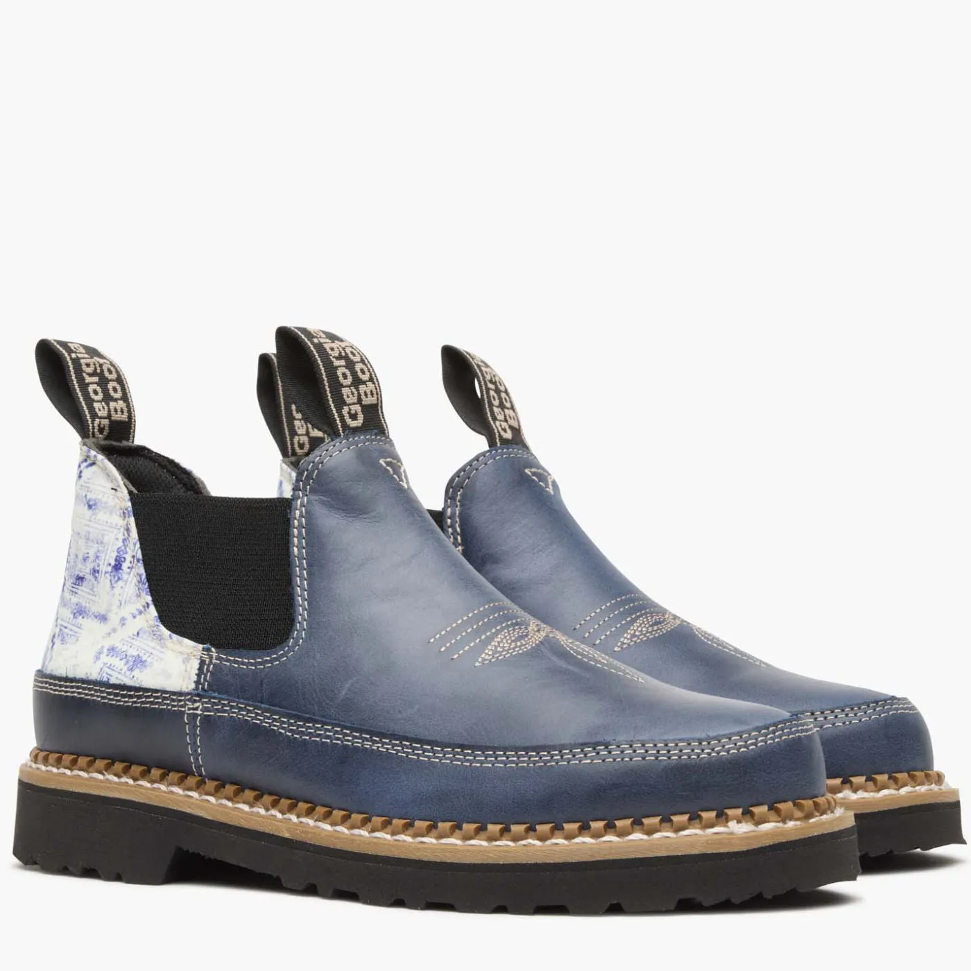 Georgia Boot Women's Boho Navy Romeo Shoe Fashion Statement