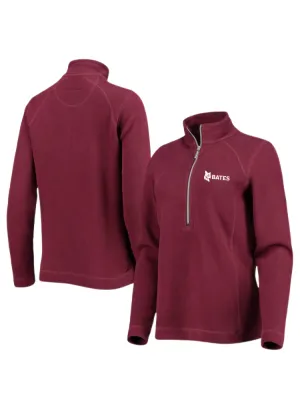 Zen Glow Women's 1/2 Zip Maroon Sport Aruba Sweatshirt from Tommy Bahama