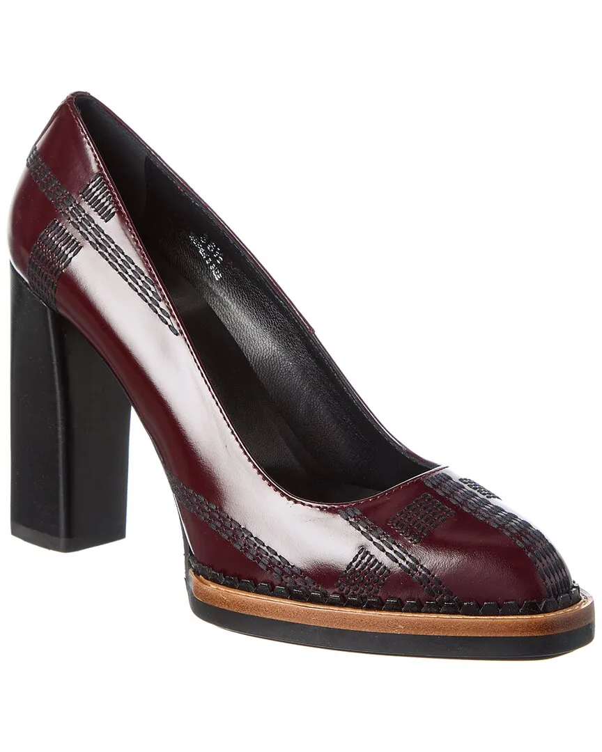 TOD??s Leather Pump Work Footwear