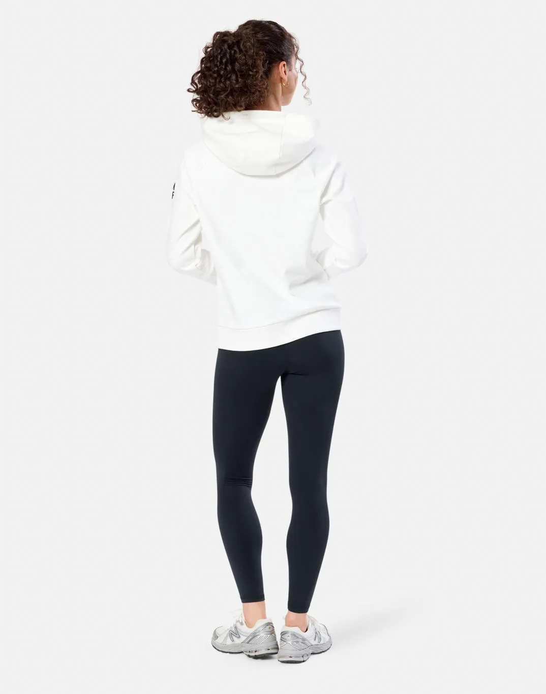Sports Style Simple Comfort Chill Hoodie in Ultra White