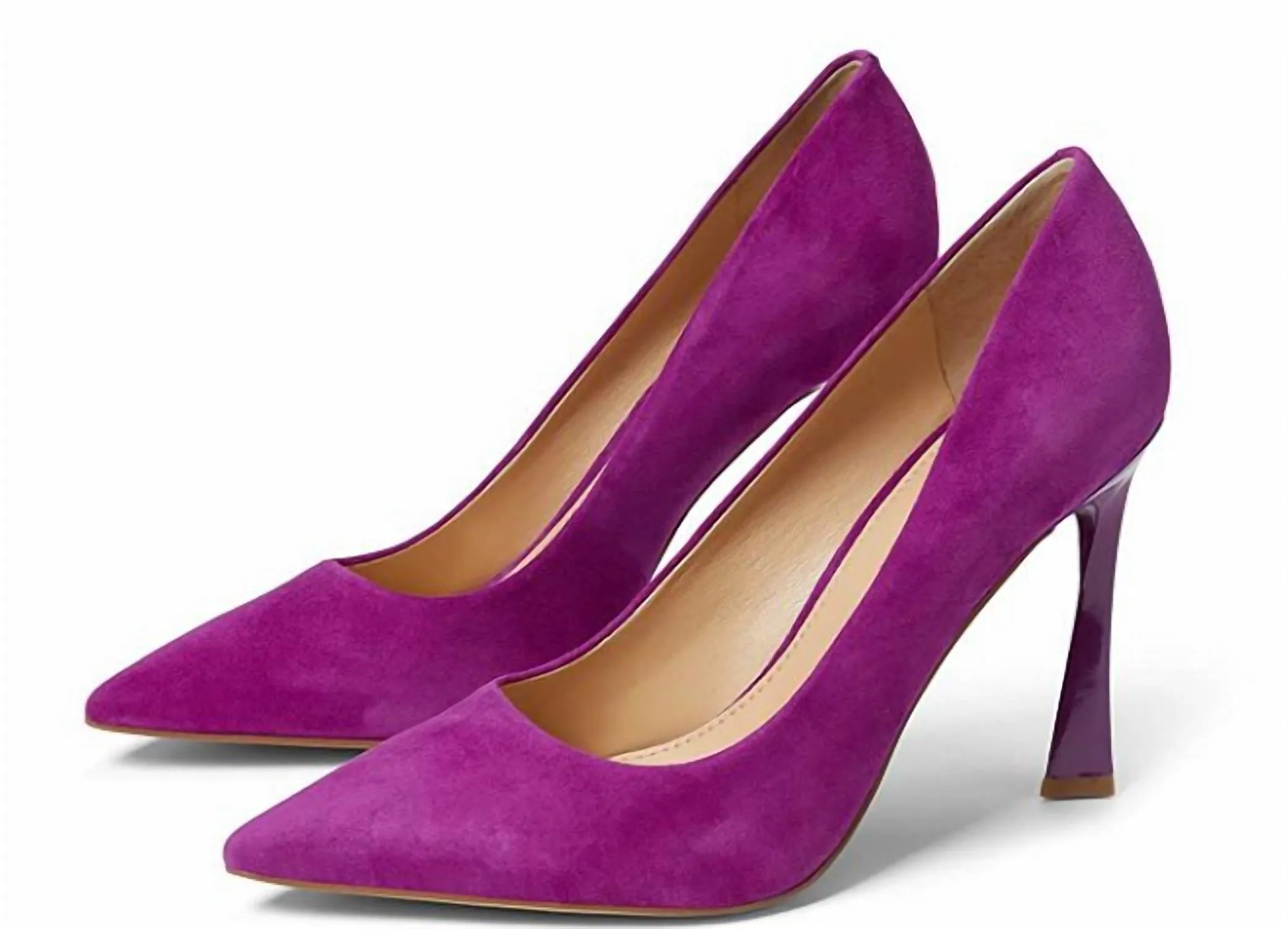 Flirty Energy Sassie Heeled Pump In Purple