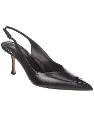 Ferragamo Egna Leather Slingback Pump Trendy