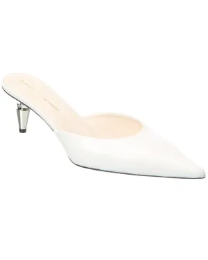 Neutral Colors Peep Toe Sandals Proenza Schouler Leather Pump