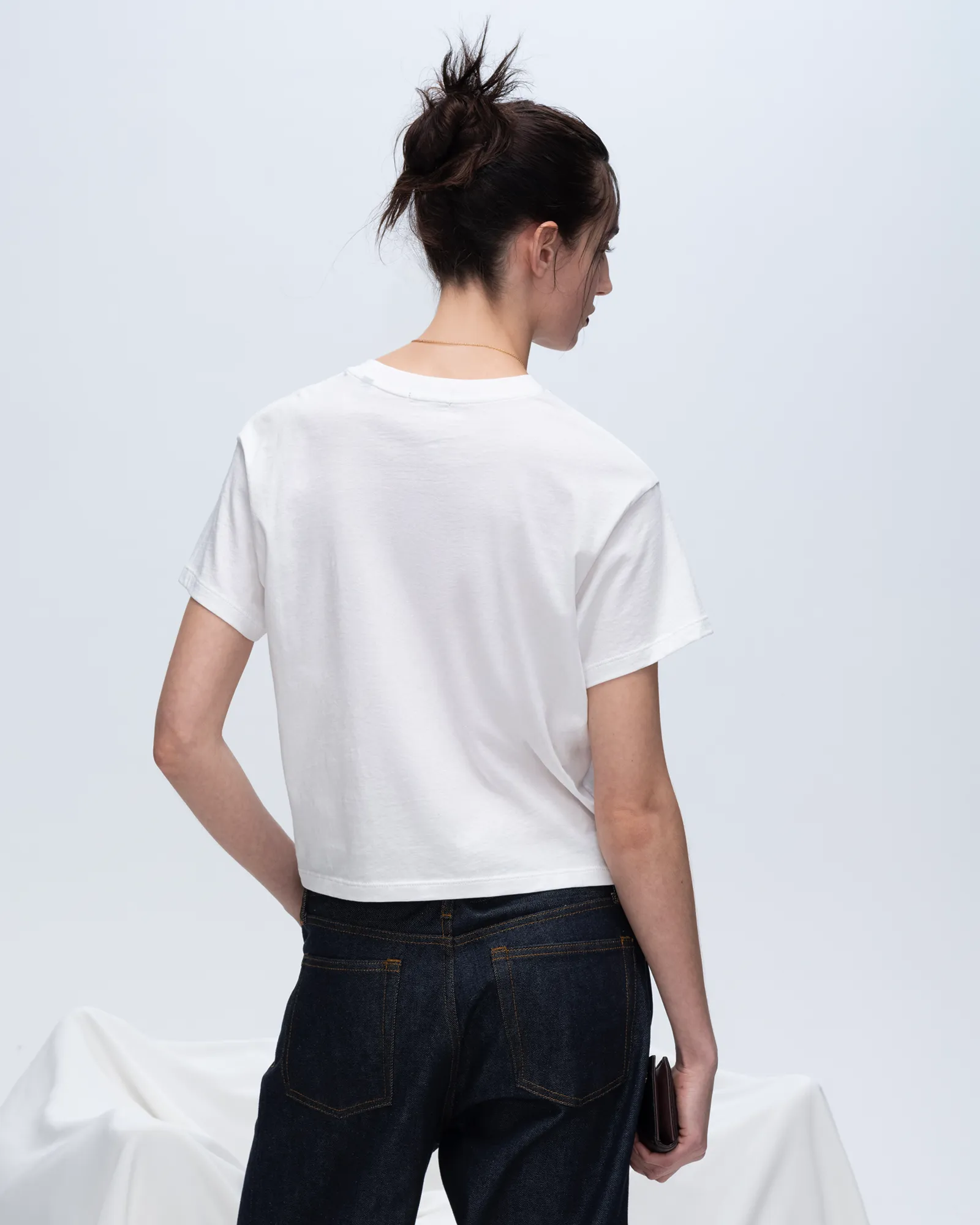 Classic Jersey Short Sleeve Boy Tee - White Fashion Comfort