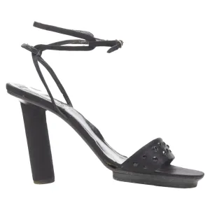 Gianni Versace crystal cone heel sandal Red High Heels for Weddings Anti Slip