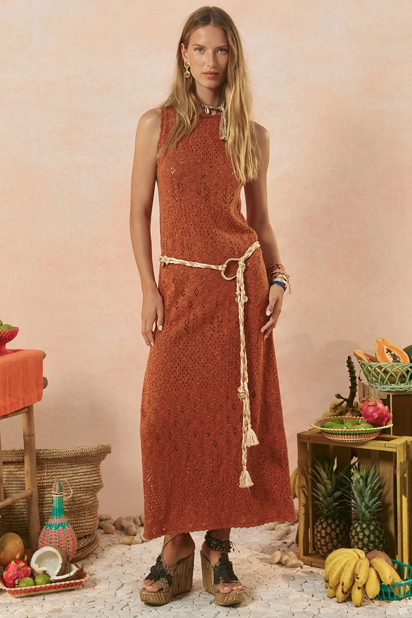 Comfort Waist Fit Rhodes Knit Maxi Dress