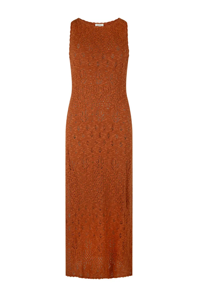 Rhodes Knit Maxi Dress Sleek Touch