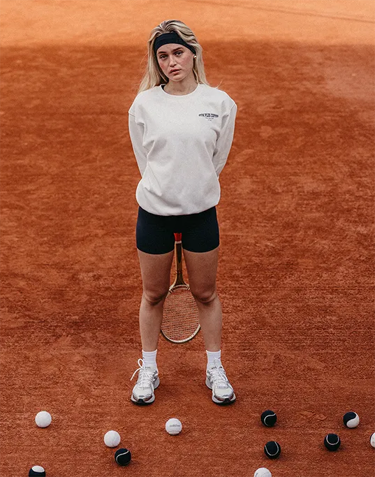 neon colors Clubhouse Crew in Ultra White