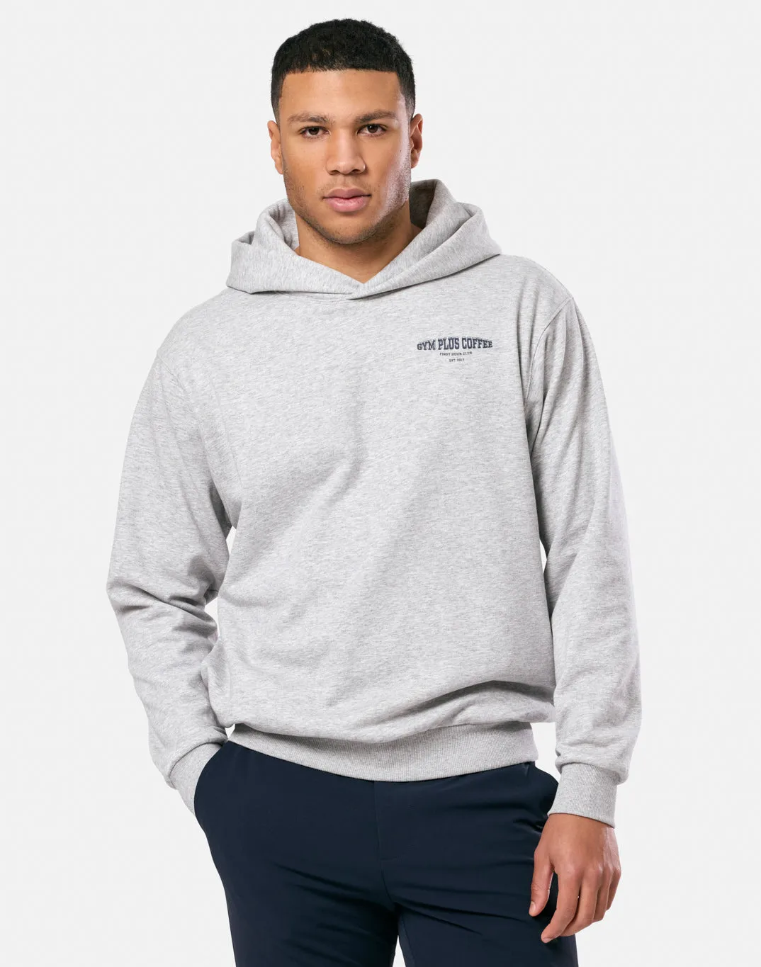 Clubhouse Hoodie in Grey Marl Daily Style
