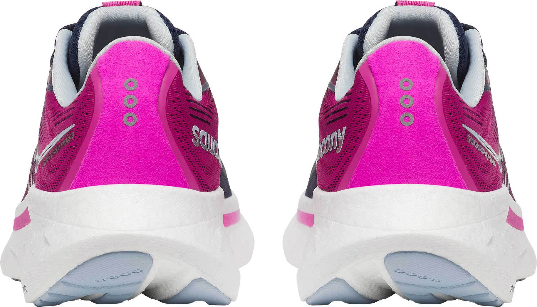 Forefoot - striker Saucony Ride 18 Womens Running Shoes - Blue