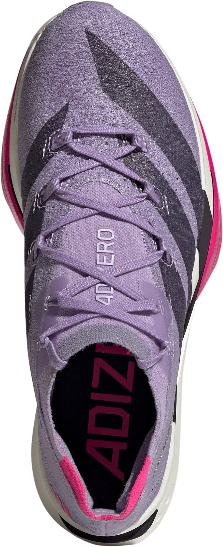 adidas Adizero Prime X3 Strung Running Shoes - Purple Lightweight Outsole daily user