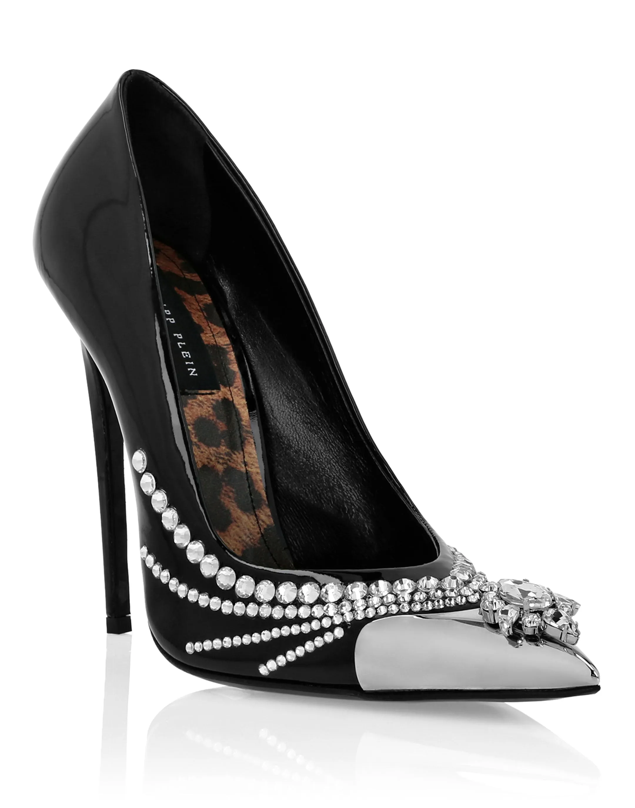 Patent Leather Decollete Hi-Heels Evening Ready