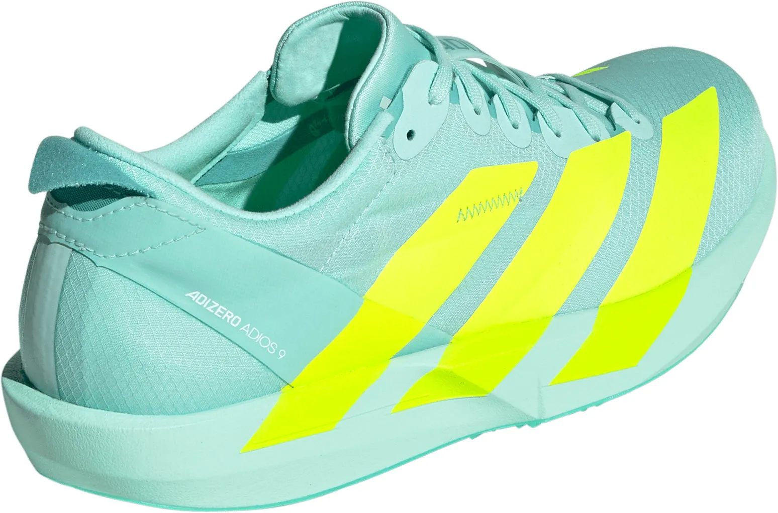adidas Adizero Adios 9 Womens Running Shoes - Green nubuck shoes