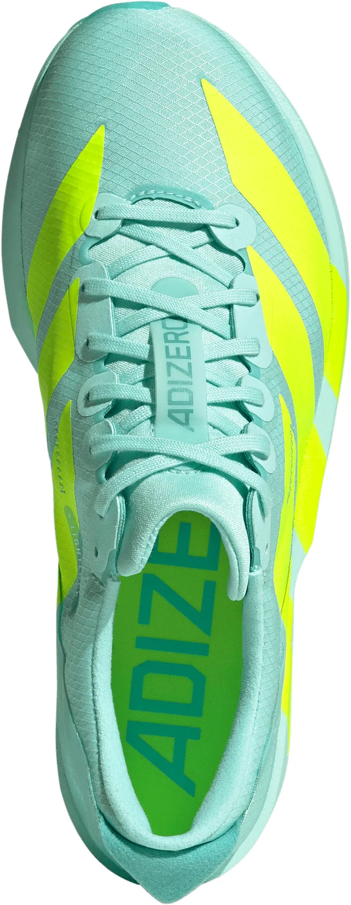 adidas Adizero Adios 9 Womens Running Shoes - Green Anatomical Heel Cup
