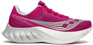 Saucony Endorphin Pro 4 Womens Running Shoes - Pink Reactive Propulsion Pods