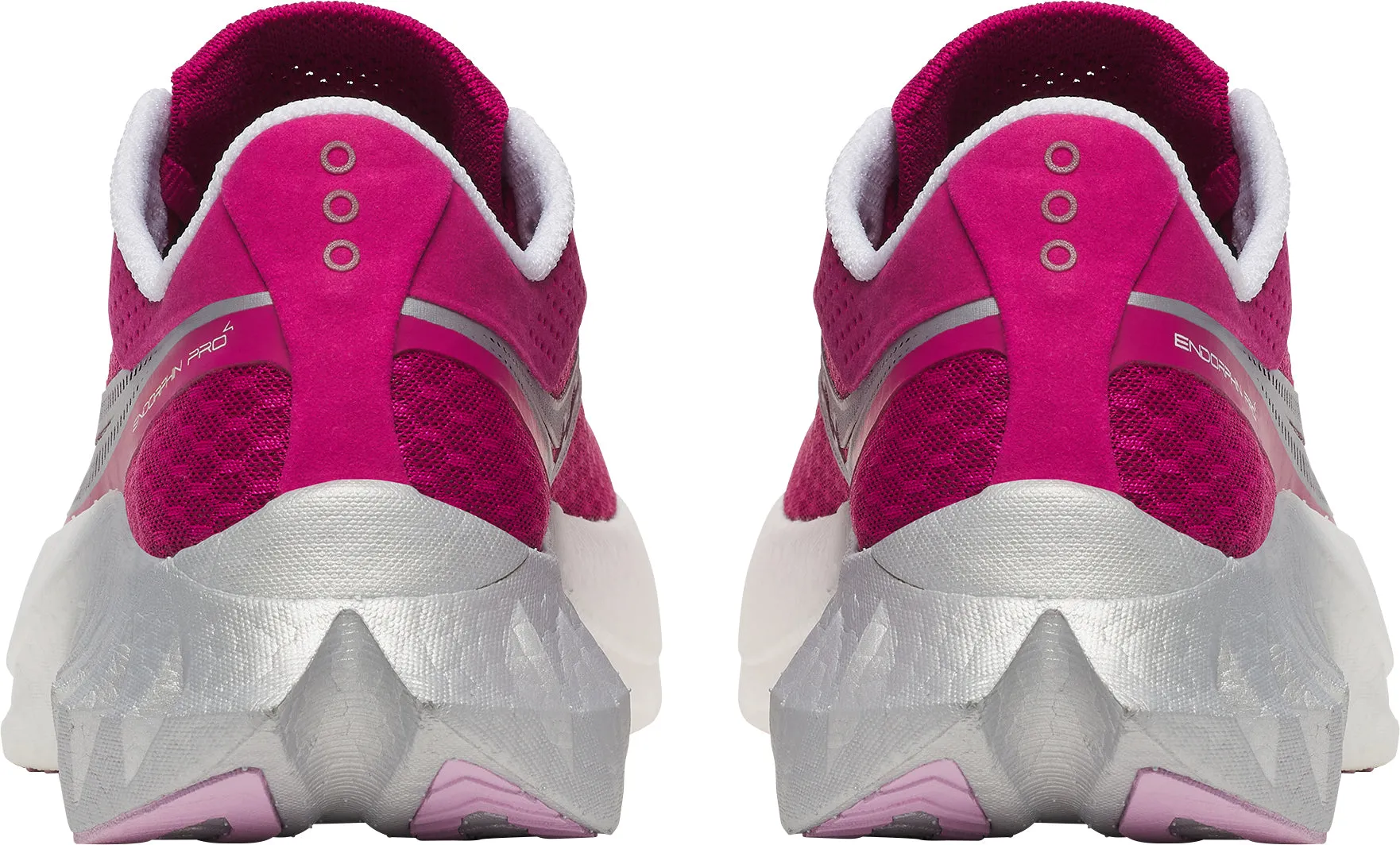 Saucony Endorphin Pro 4 Womens Running Shoes - Pink dirt path