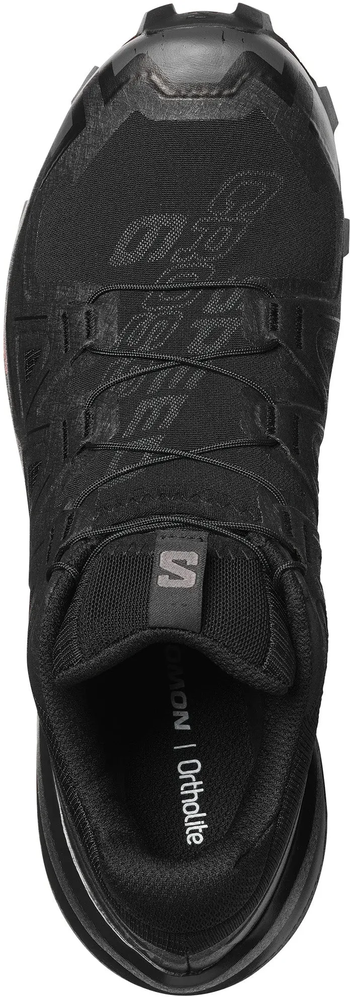smooth - lining shoes endurance improvement Salomon Speedcross 6 Womens Trail Running Shoes - Black