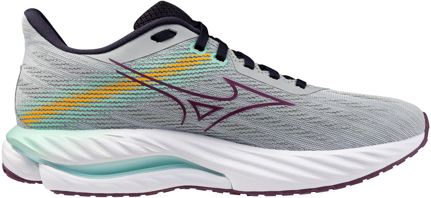 Mizuno Wave Inspire 21 Womens Running Shoes - Grey Supportive Cage