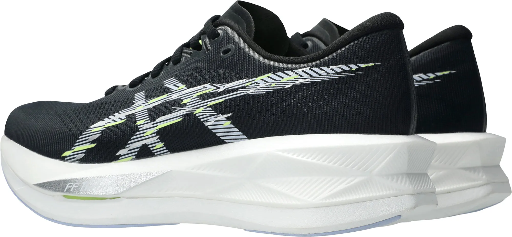 Nano Grip Lightweight Reinforced Toe Cap Asics SonicBlast Womens Running Shoes - Black