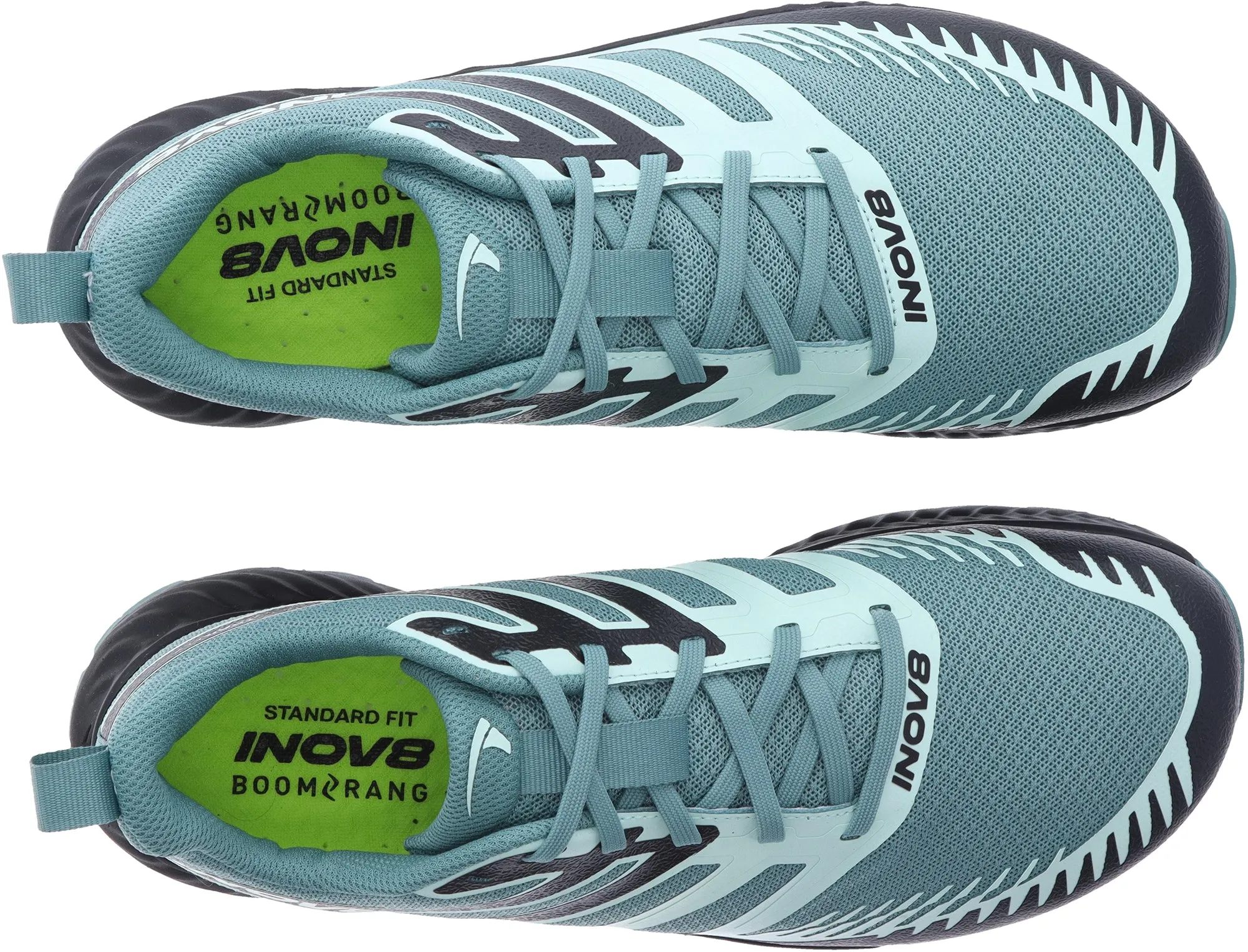 Inov8 TrailFly Womens Trail Running Shoes - Green Shock Absorbing Technology