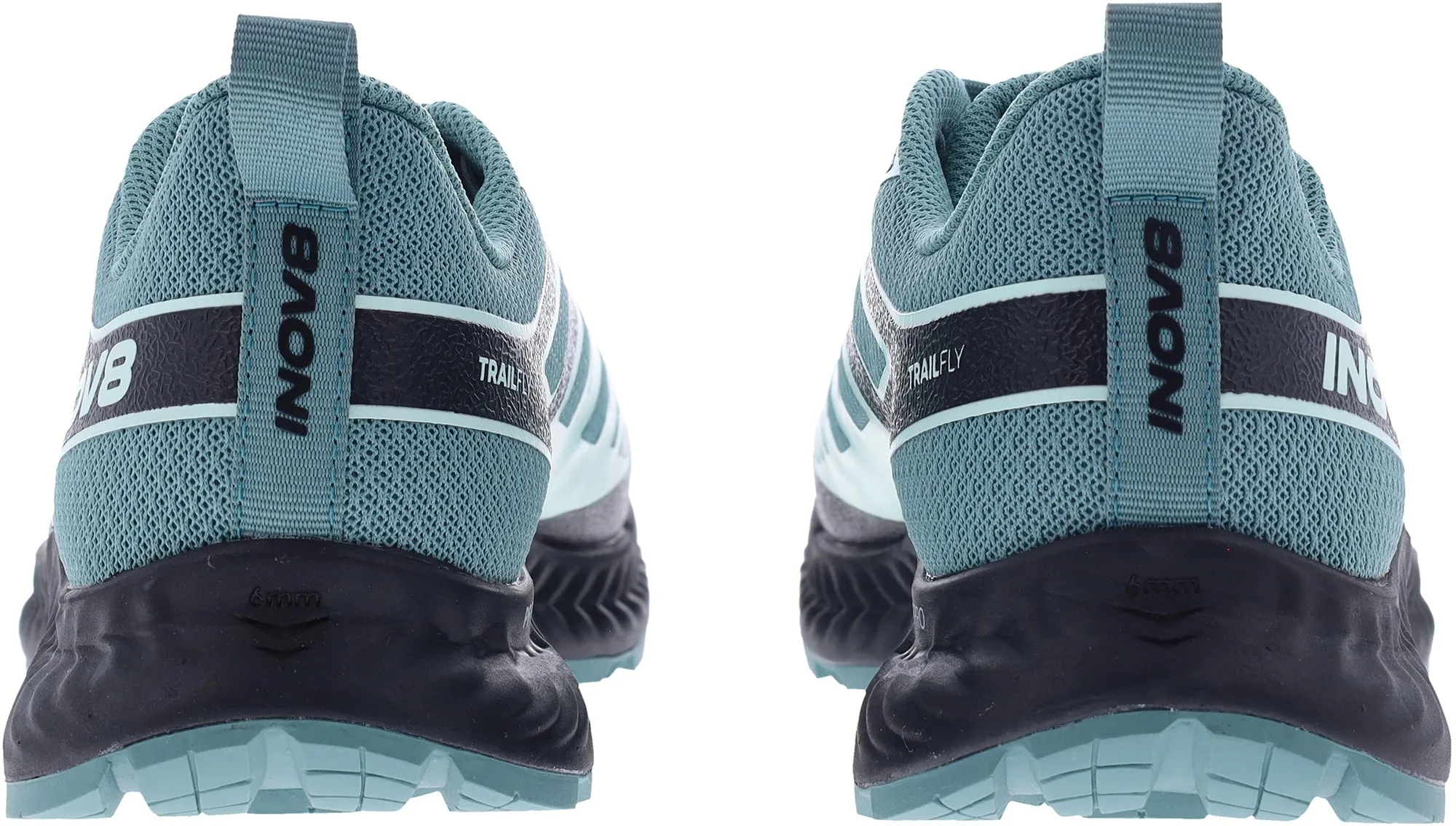 cushioned shoes Inov8 TrailFly Womens Trail Running Shoes - Green