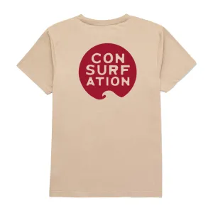 Con-surf-ation Crimson Tee Layered Comfort Casual All-Day