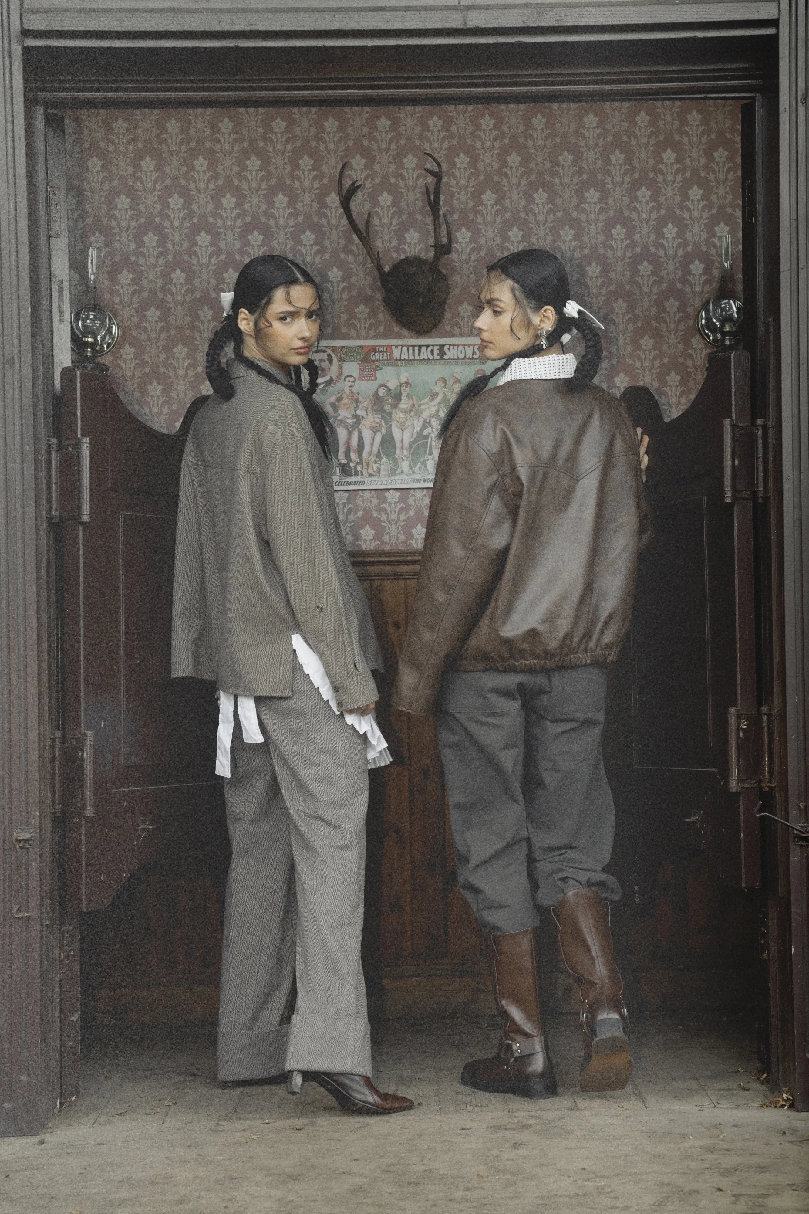 Abrasion Resistant Fabric Sleek Layers CONKER Vegan Leather Jacket