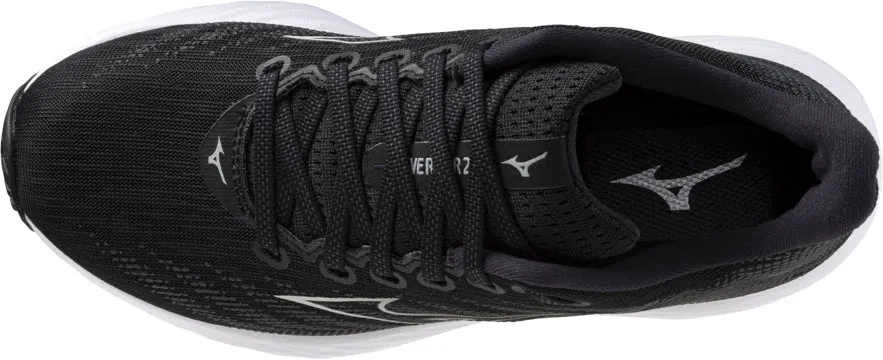 running - culture Multi-color combination Mizuno Wave Rider 28 WIDE FIT (D) Womens Running Shoes - Black