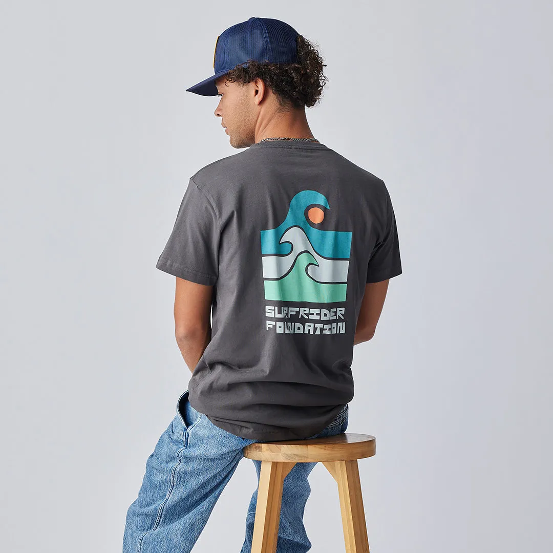 Cutout Waves Tee Thermal Regulation Layer easygoing look