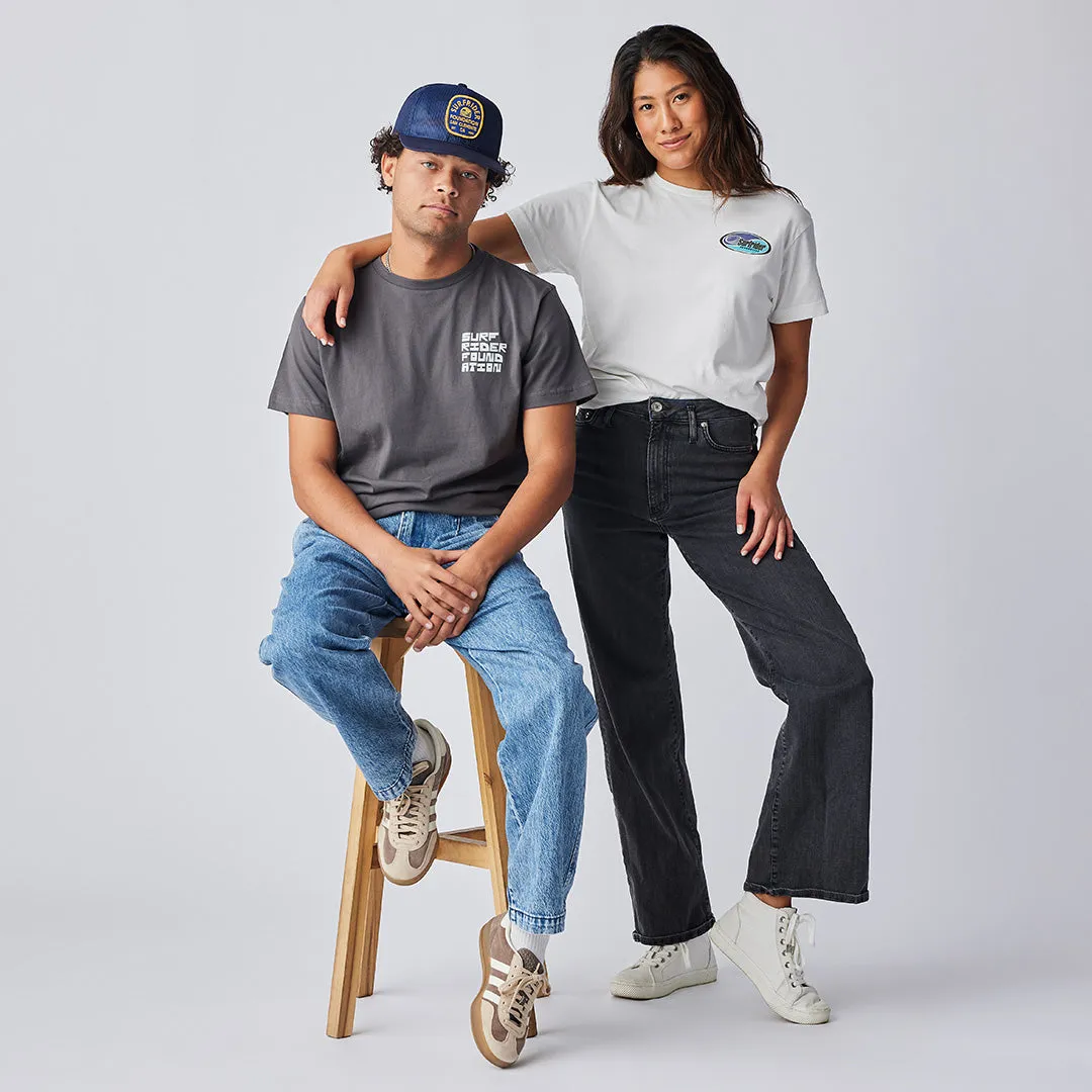 Comfortable Design suitable for all genders Cutout Waves Tee