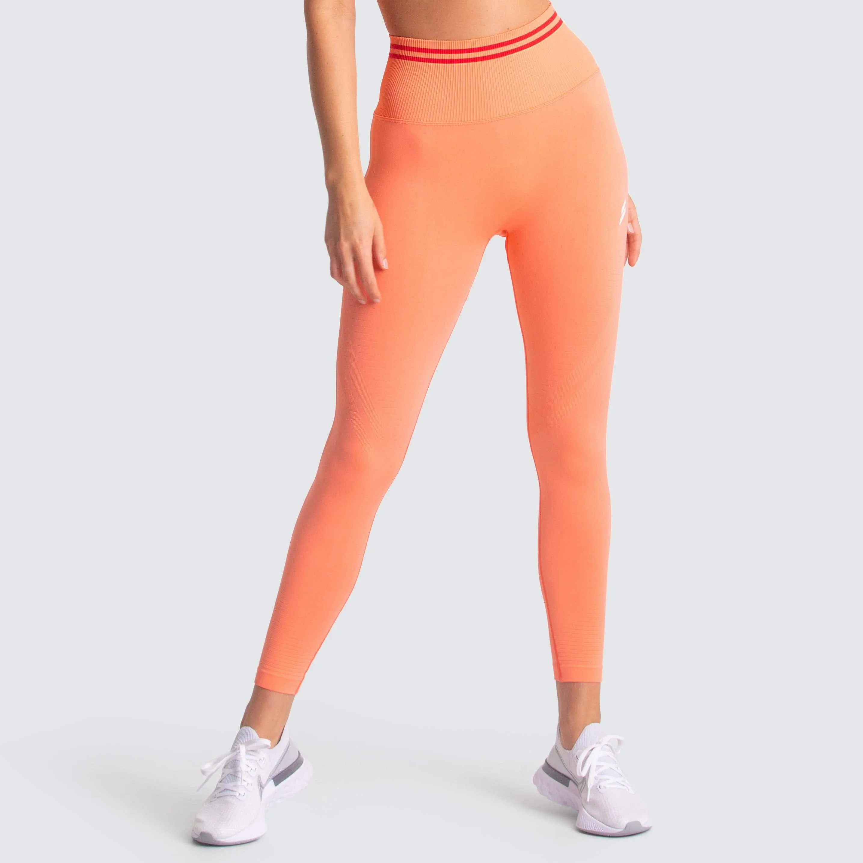 Move Ease DYE Scrunch Seamless Leggings - Cantaloupe Orange