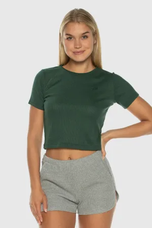 Crop Tee ReinforcedNeckline