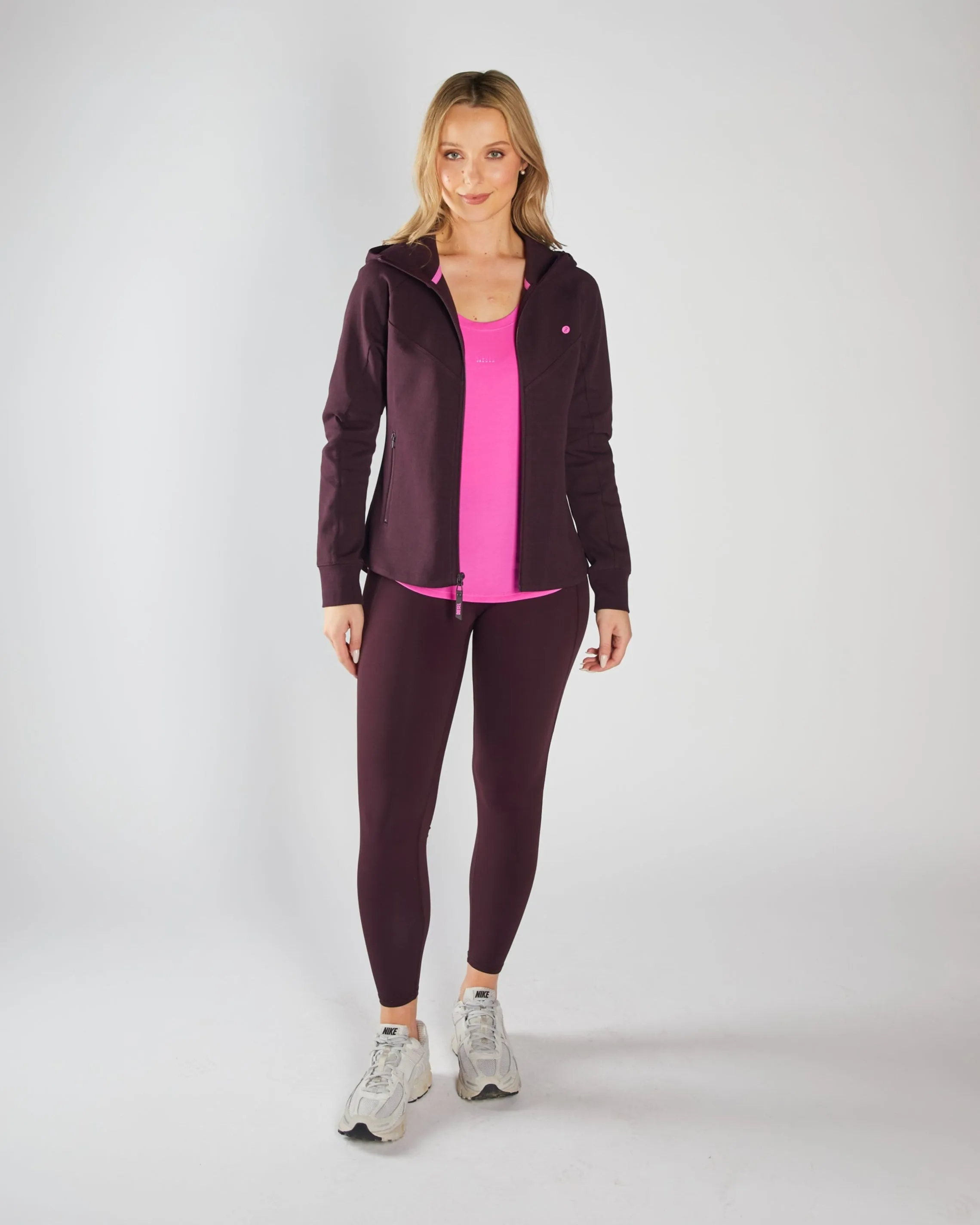 Ellie Studio Hr Pant Plum Fable Core