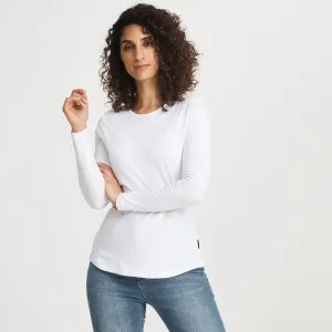 Cotton LS Crew Tee Sustainable