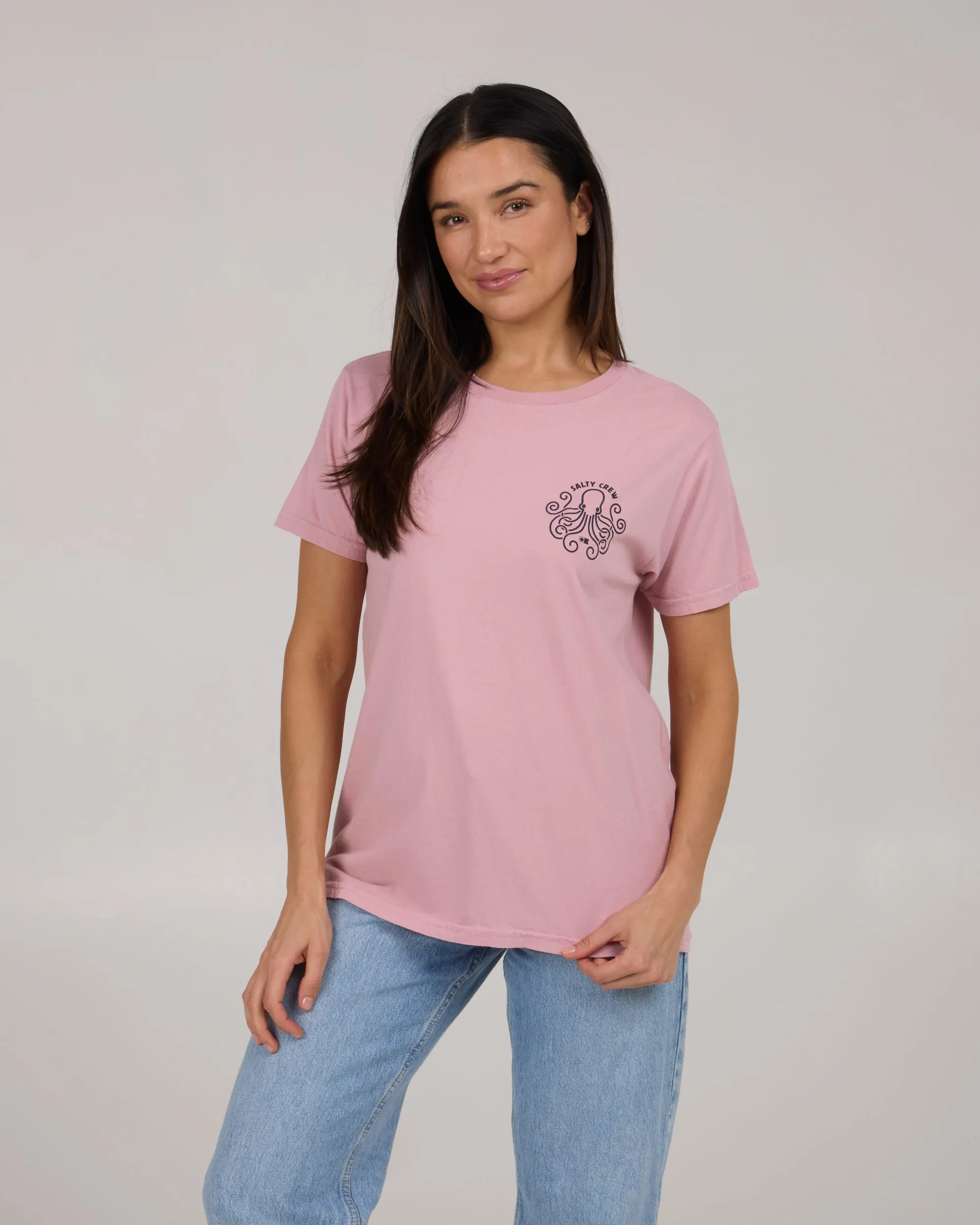 Fashionable Wear Crazy Eight B.f Tee - Warm Liliac