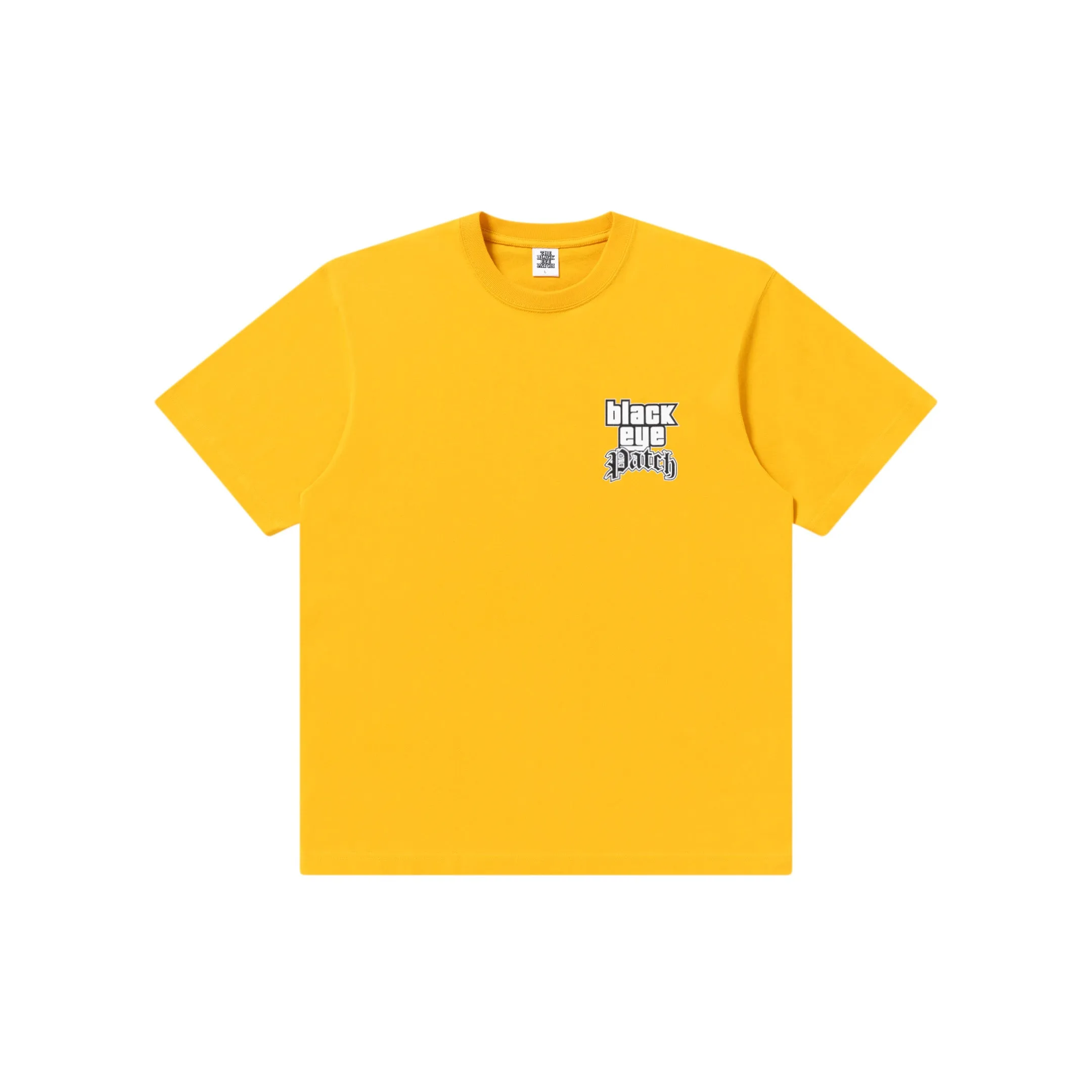 CRIME RPG LOGO TEE MUSTARD StretchFabric BreathableMeshLining