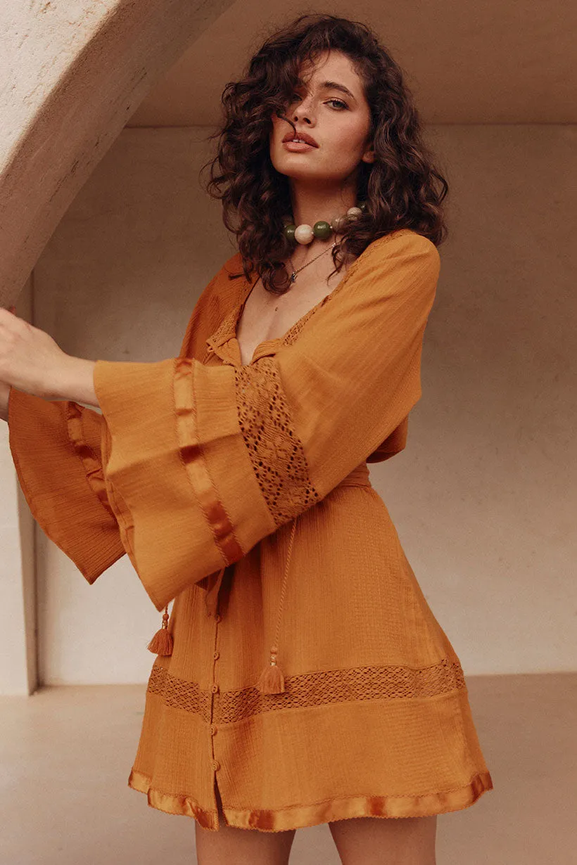 Sleek Tone Gender Fluid Serenade Tunic Dress