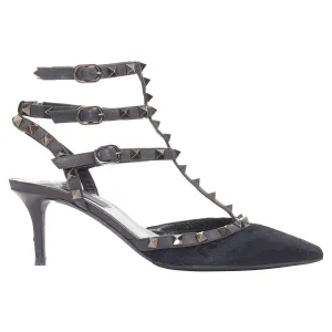 Valentino black horsehair cage sandals platform Fashion Mood