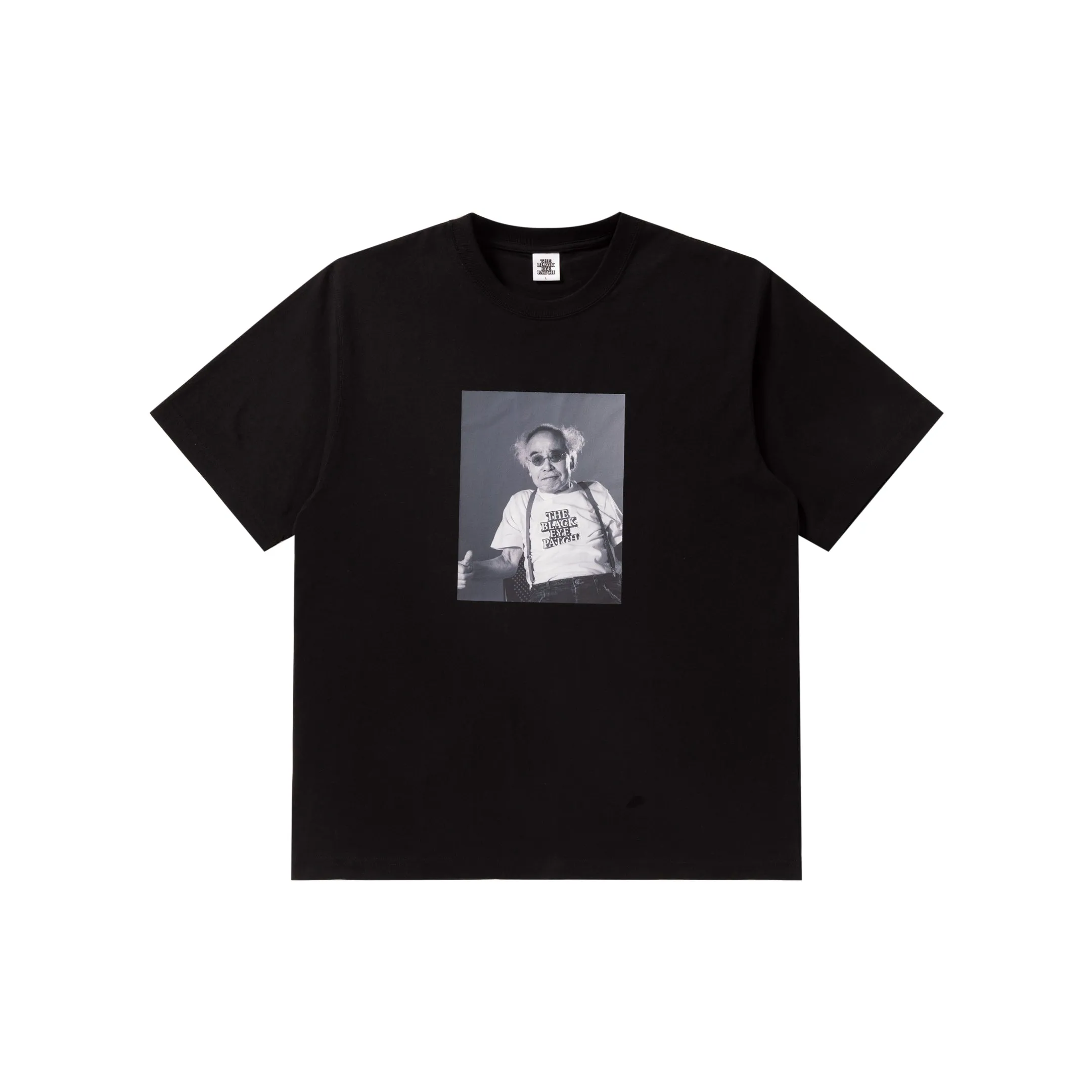 NOBUYOSHI ARAKI PHOTO TEE BLACK Eco Conscious Production