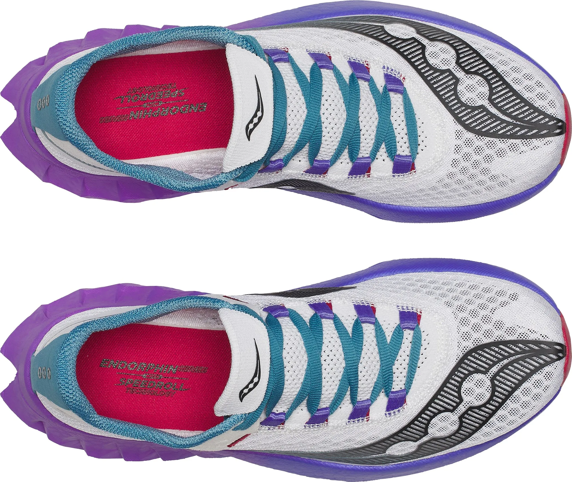 Saucony Endorphin Pro 4 Womens Running Shoes - White safety shoes