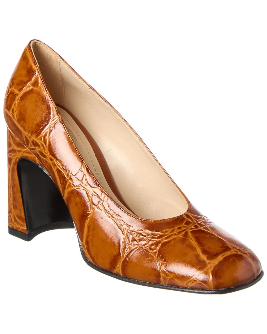 Stable TOD??s Embossed Leather Pump