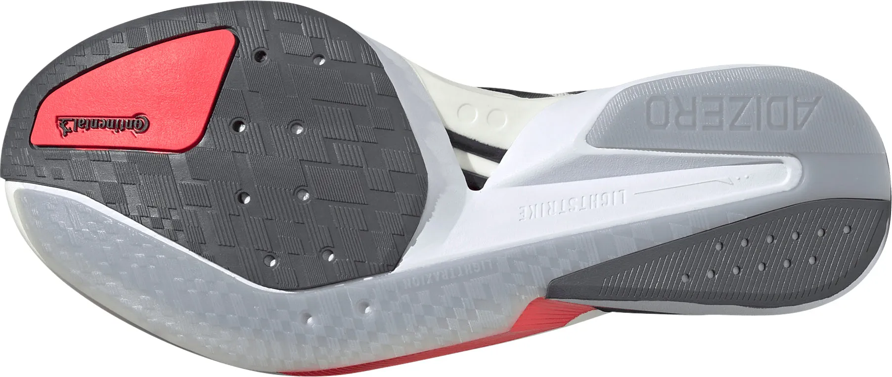 Flexible Toe Box Reinforced Sides adidas Adizero Boston 13 Womens Running Shoes - White