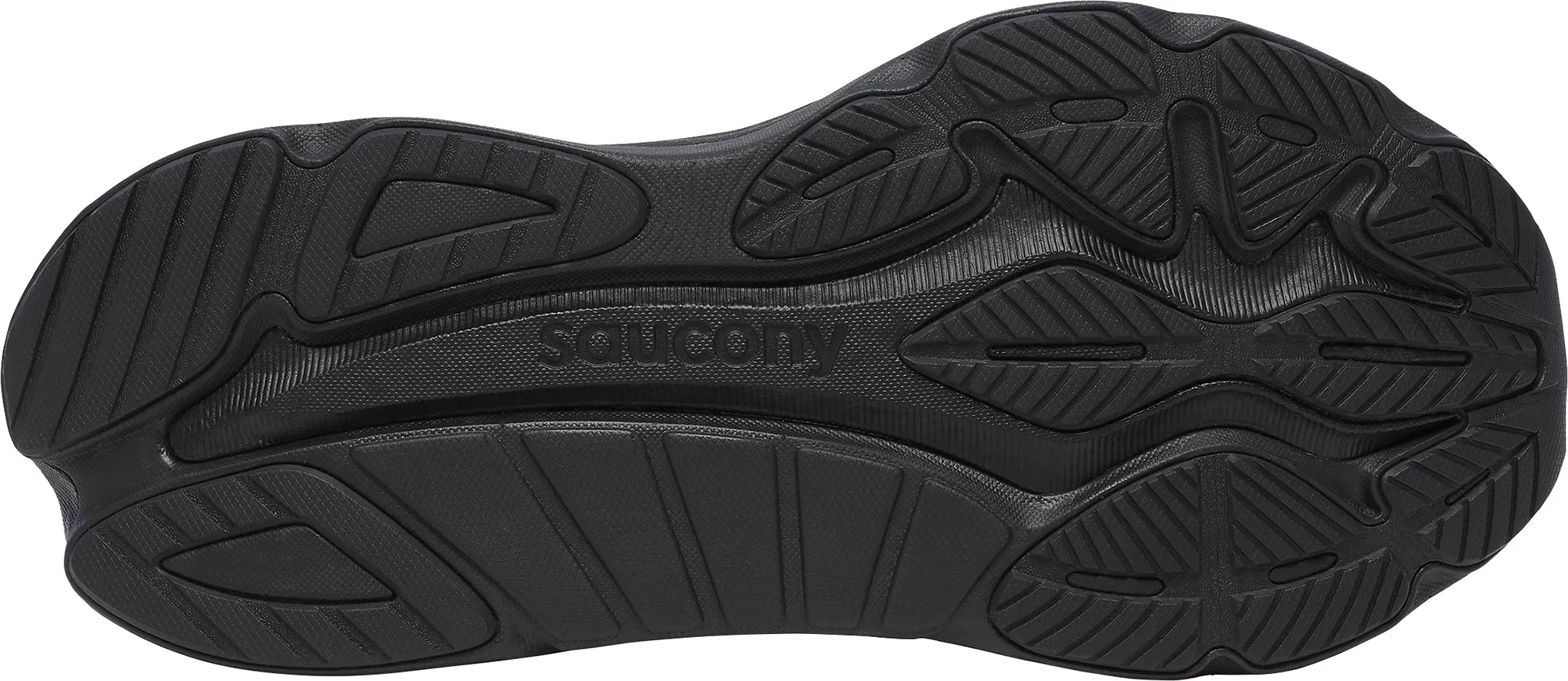 Saucony Hurricane 24 Womens Running Shoes - Black supination - correcting shoes