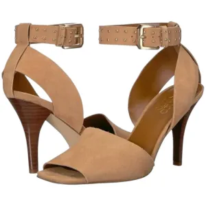 Boho Wedding Heels Graceful Vibe Women's L-Pepita Heeled Sandal In Camel