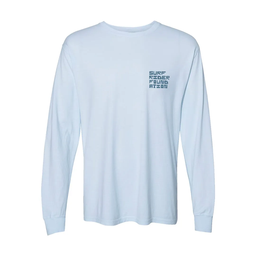 Sporty Design Quick Fit Comfort Cutout Waves Long Sleeve Tee