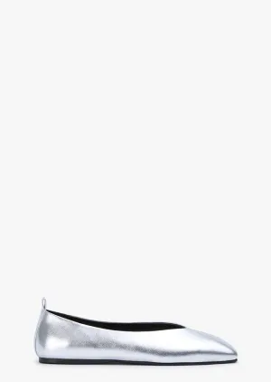 foam Hazel Silver Nappa Metallic